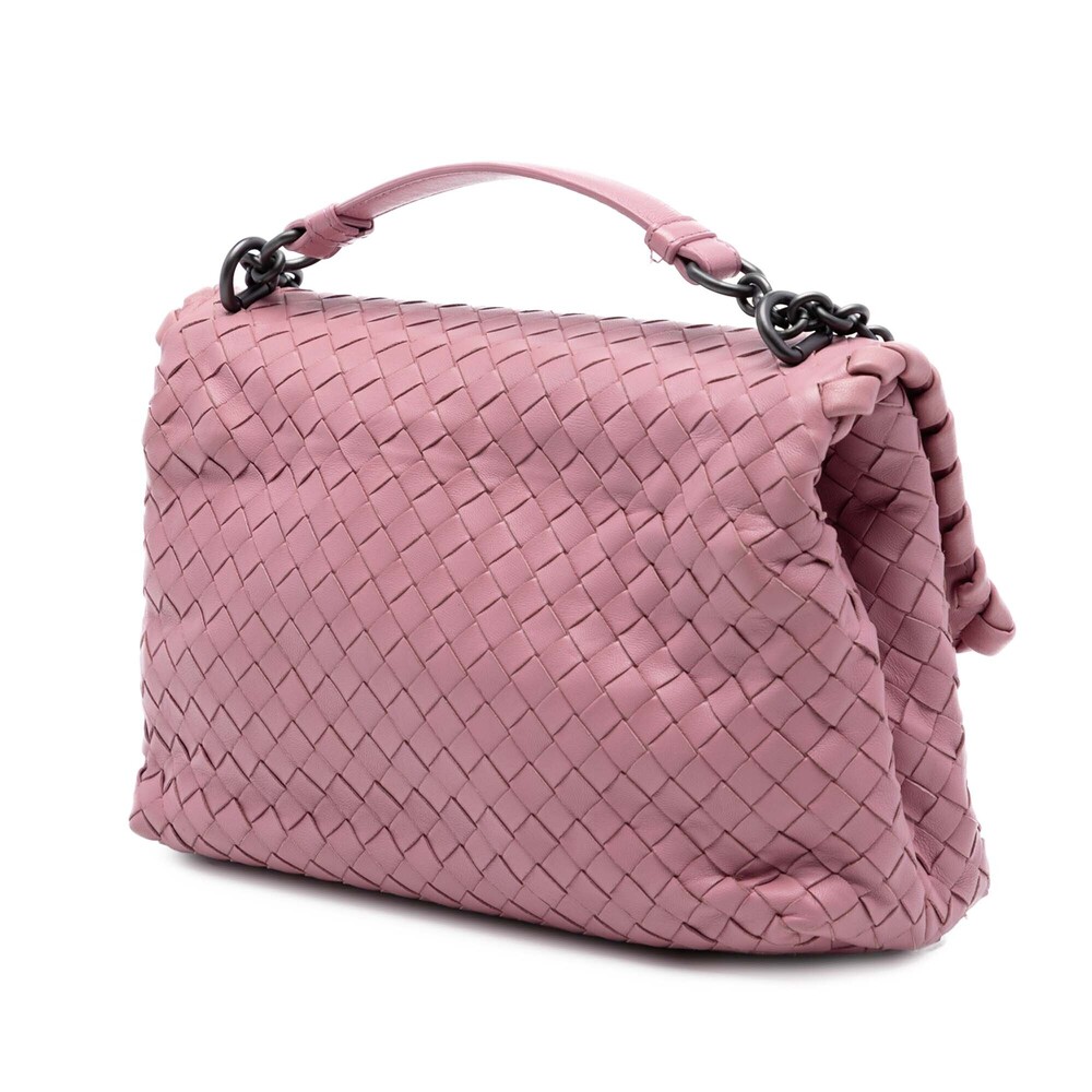Pre-Loved Bottega Veneta Small Nappa Intrecciato Olimpia Shoulder Bag - Picture 2 of 8